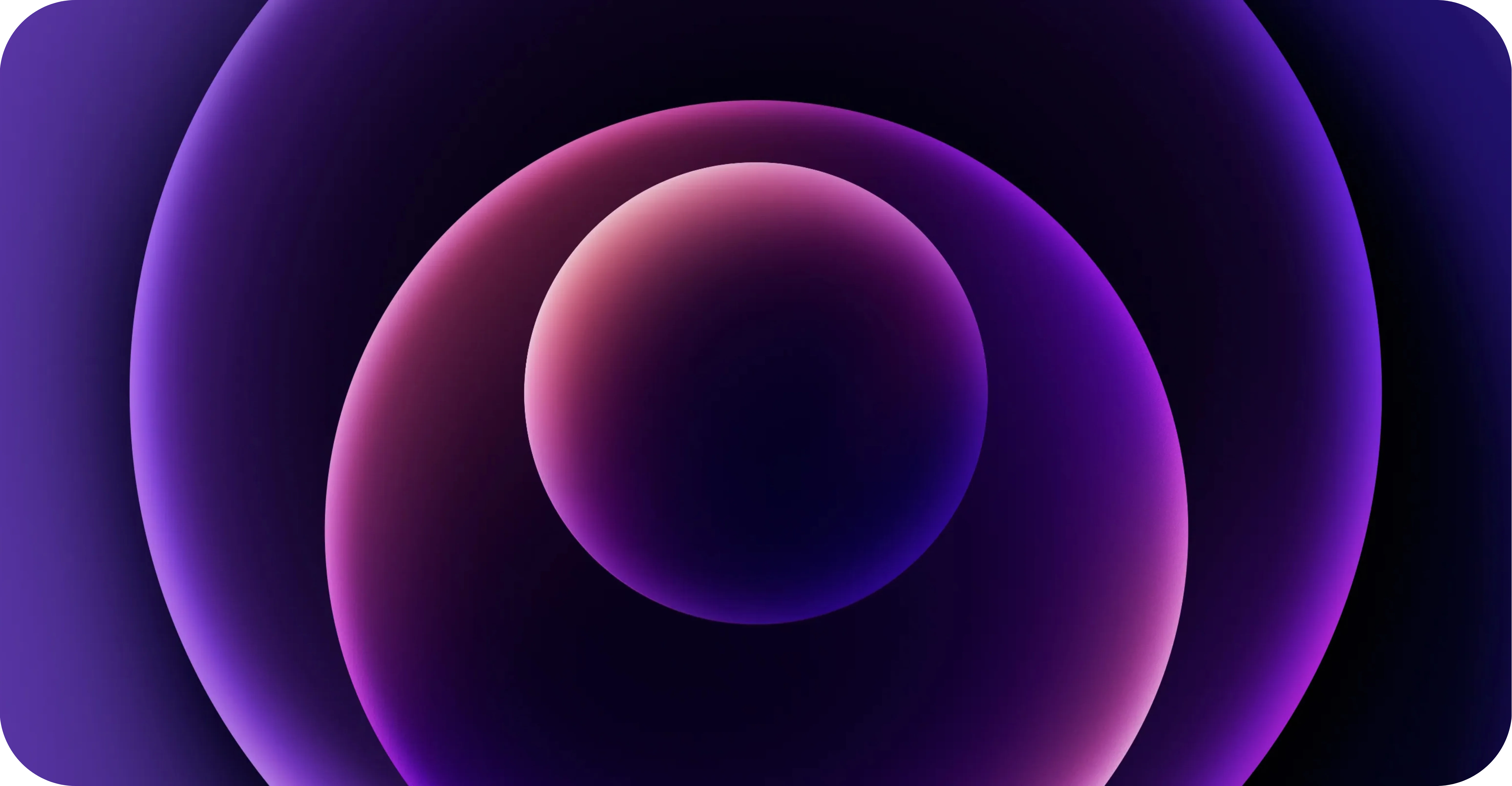 Abstract purple rings